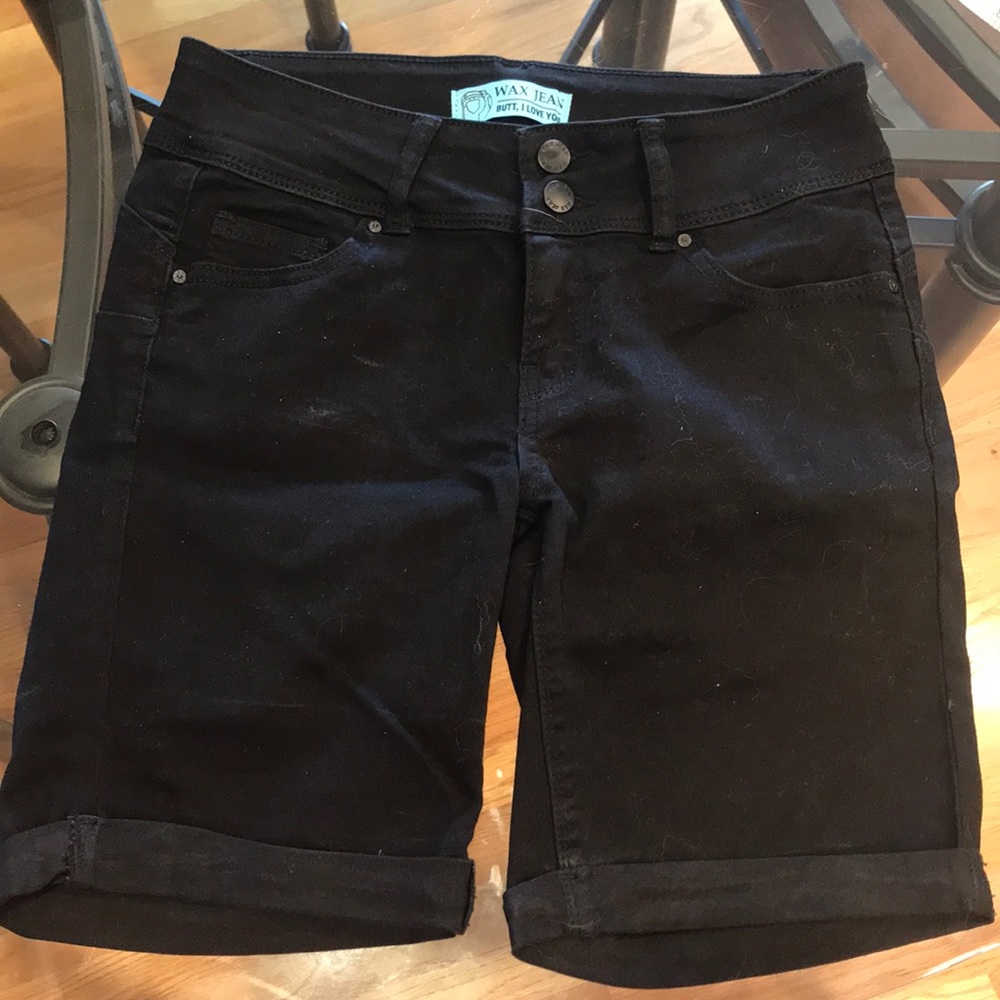 High Waisted Bermuda Shorts